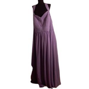 Azazie A26 Purple Evening Gown NEW
